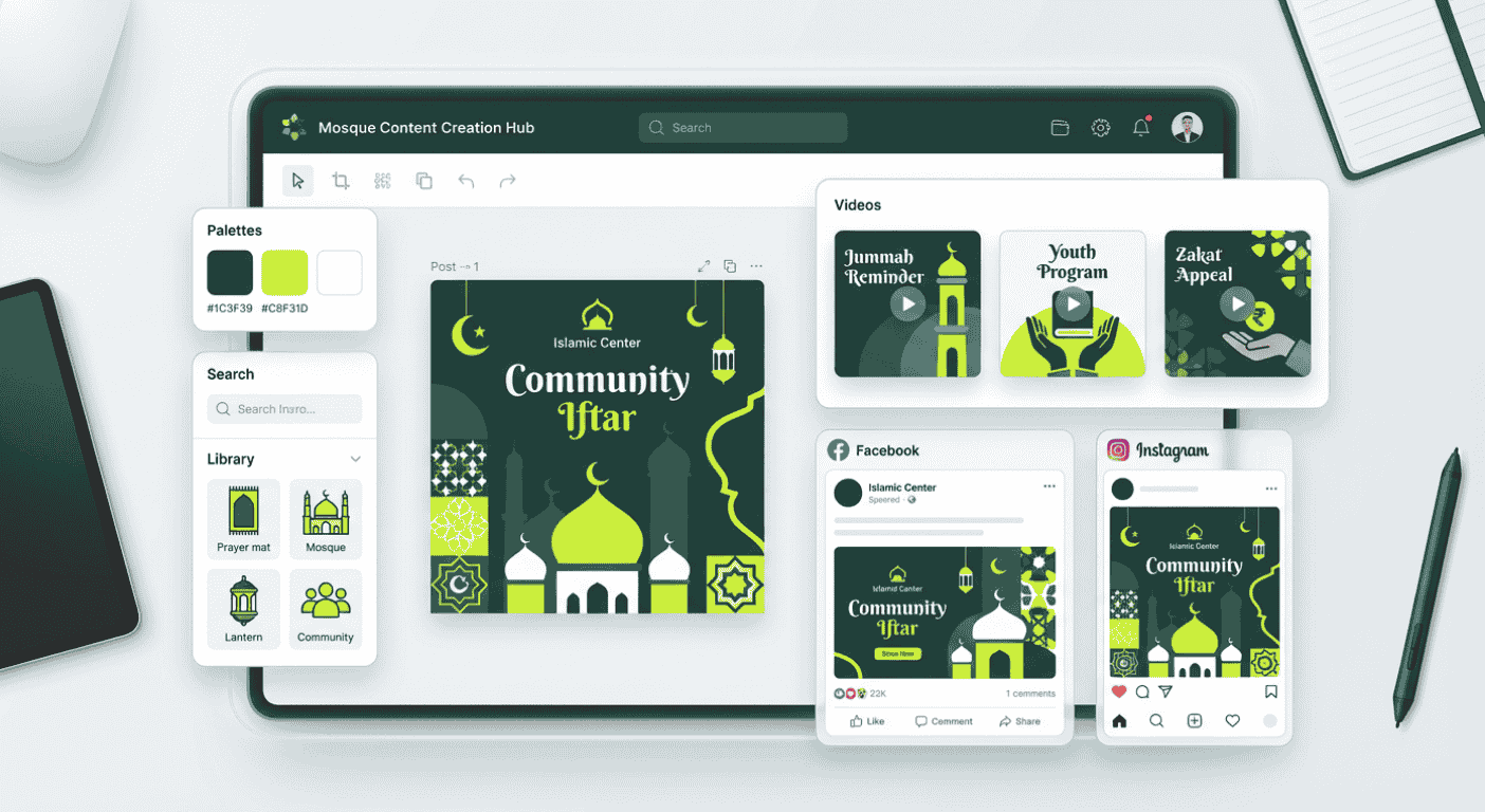 Content Creation (Graphics & Short Videos)