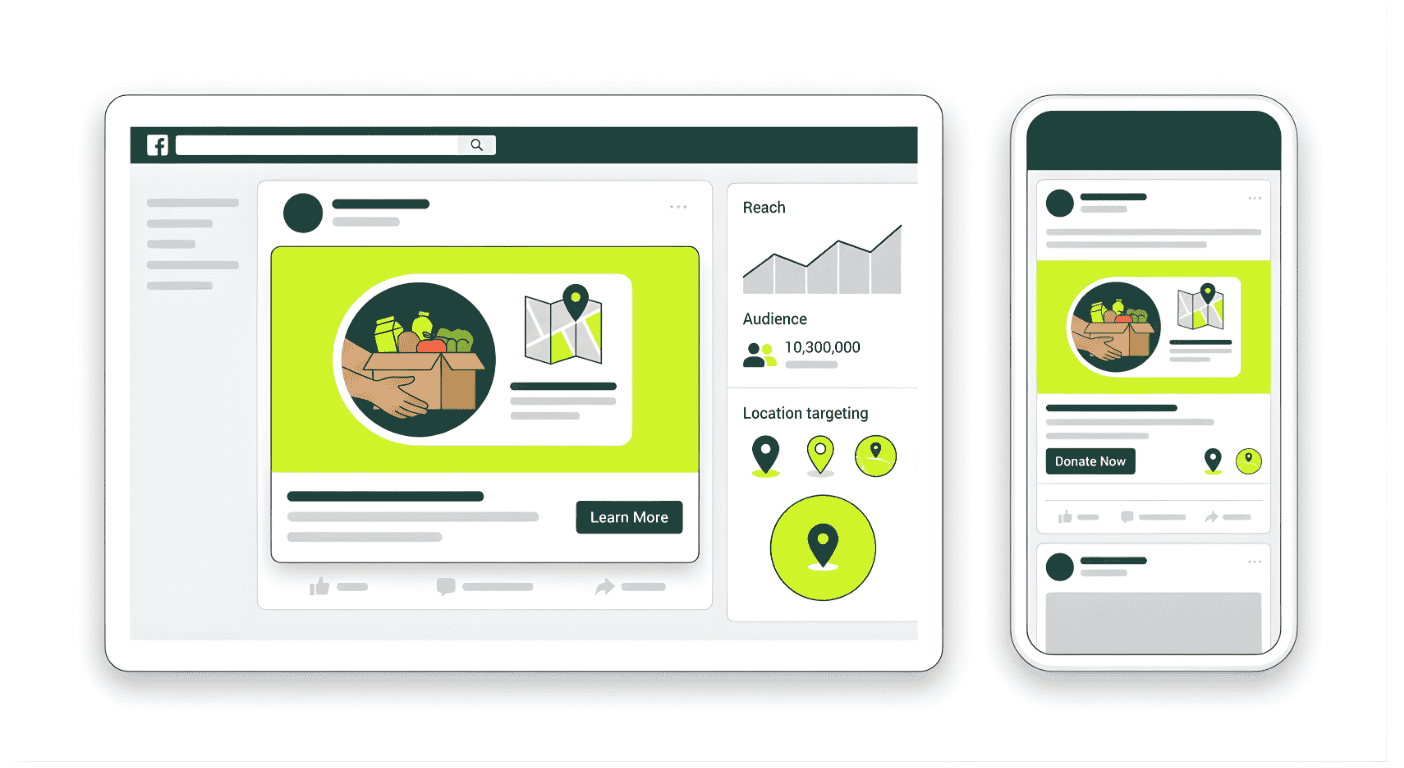 Facebook Ads for Food Banks & Pantries