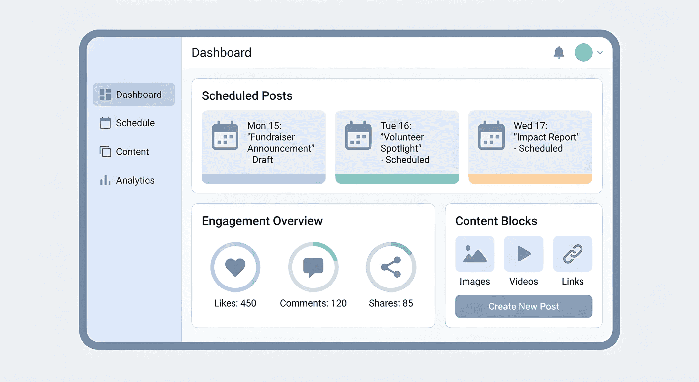 Social Media Management for Charities